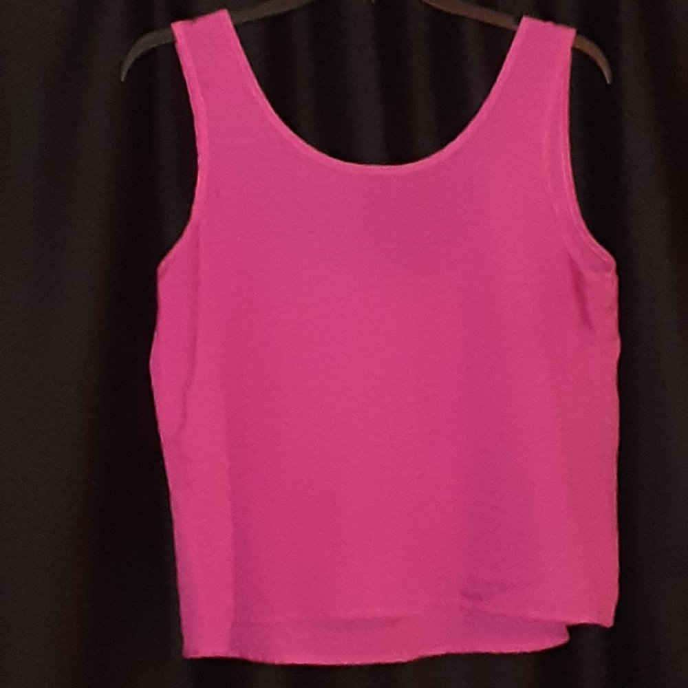 Hot Pink Tank Top Shirt